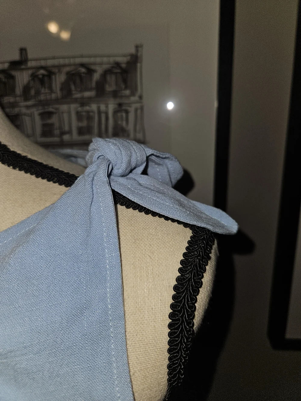 Light Blue Cutout Maxi Dress - Women's - Picture 5 of 7